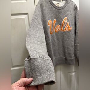 Tailgate Gray Sweatshirt with Orange 'Vols' Logo
